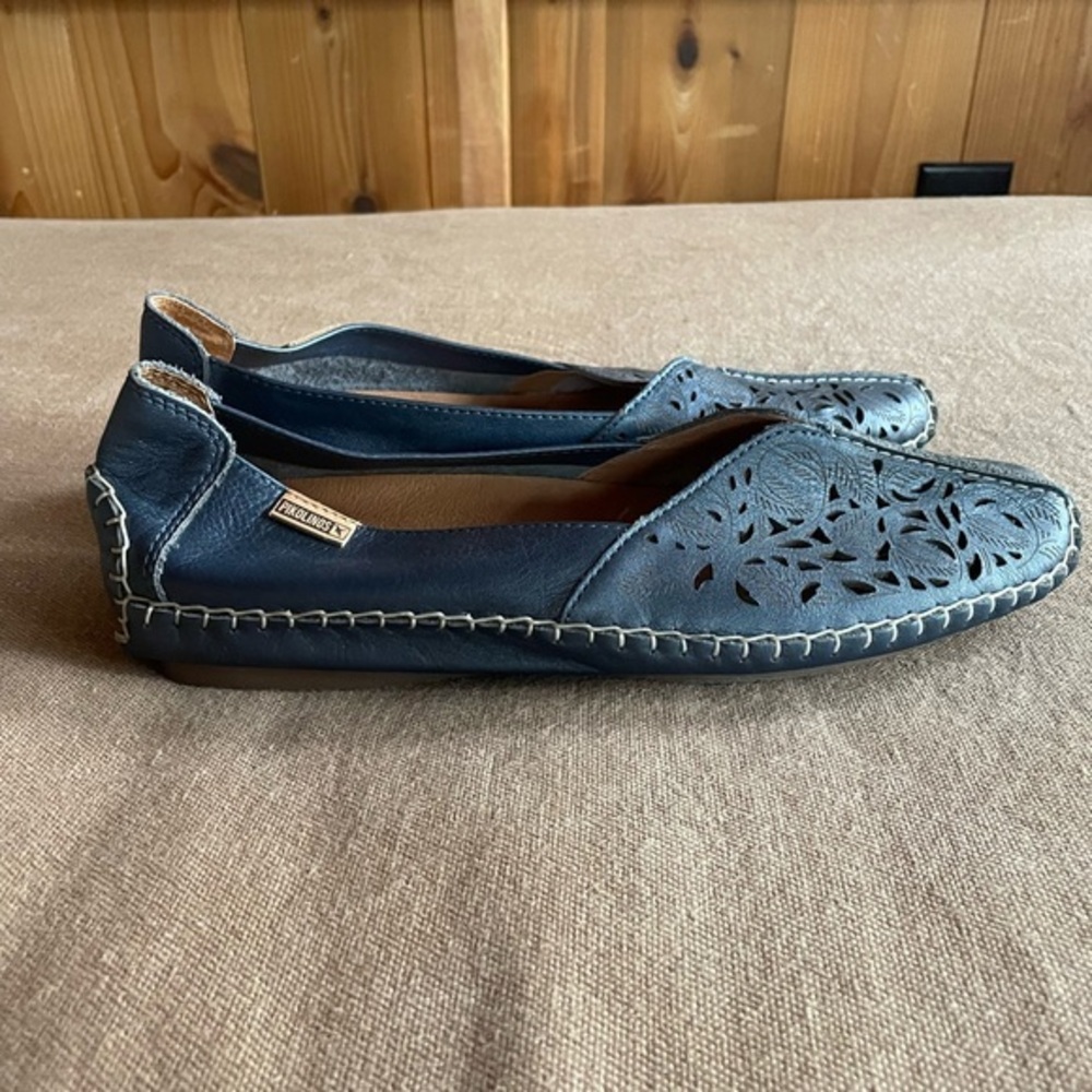 Pikolinos Blue Jerez Women's Leather Shoes